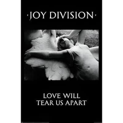 Joy Division - Love Will Tear Us Apart Art Poster - 24 x 36 Inch