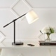 preview thumbnail 4 of 9, Ada 24" Classic Contemporary Iron LED Task Lamp with USB Charging Port, Oil Rubbed Bronze by JONATHAN Y