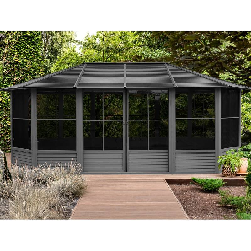 Florence - Solarium 12x18 Metal Roof