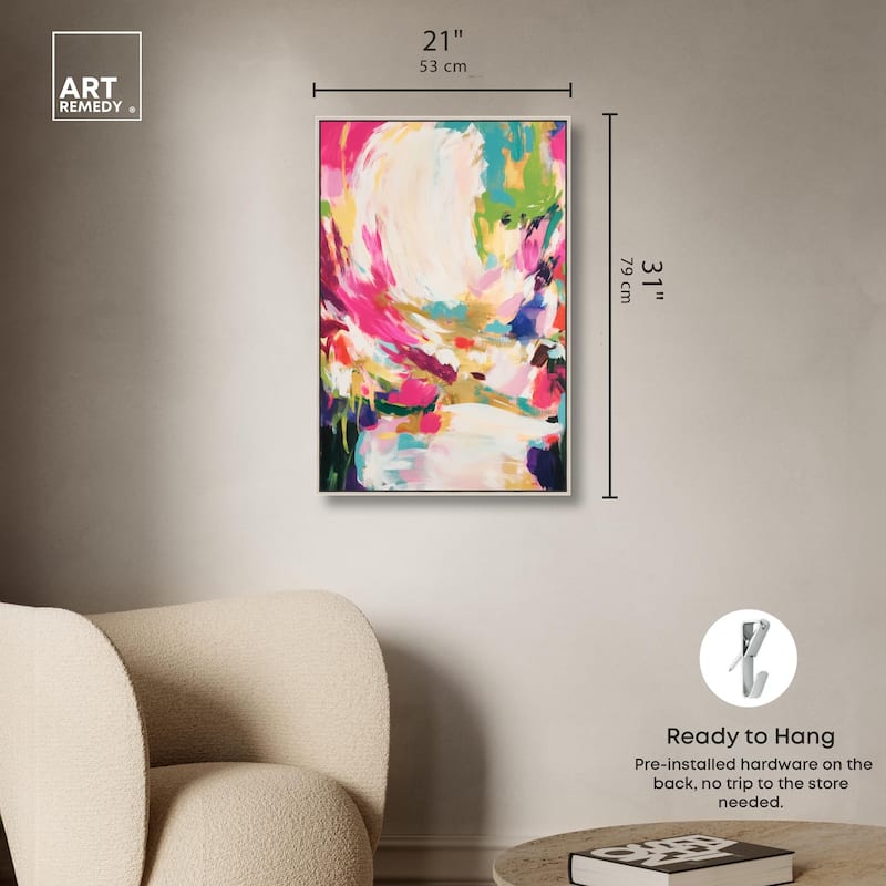 Deep Bloom II Canvas by Art Remedy