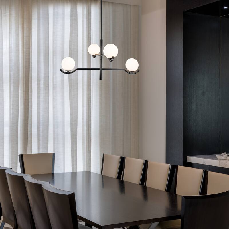 C Cattleya 4-Light /6-Light Mid-Century Chandelier Pendant Light