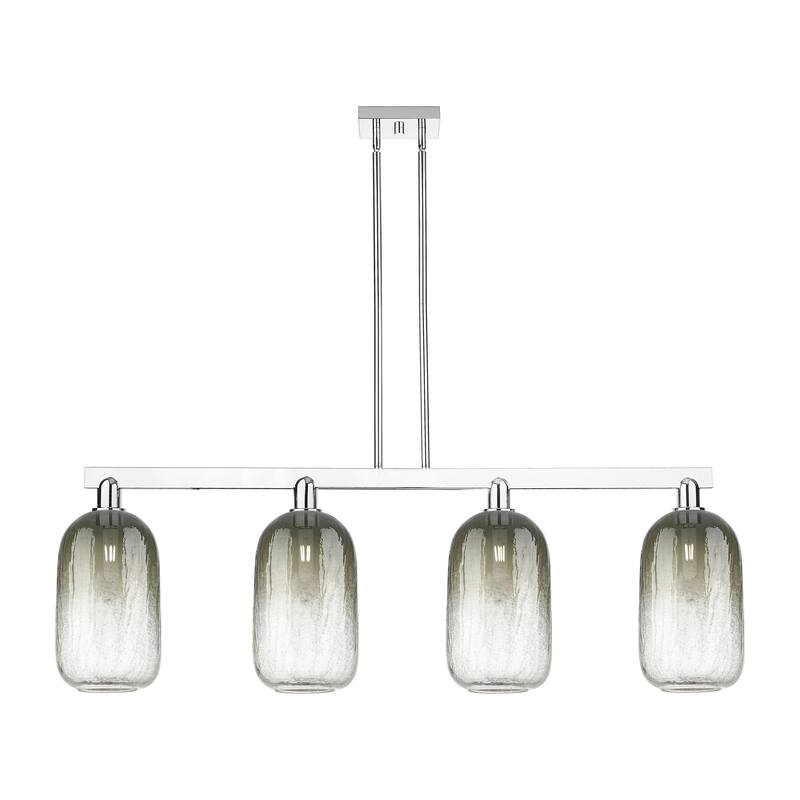 Innovations Lighting Urban Downtown - Brookhaven Cloche - 4 Light 48" Stem Hung Island Light