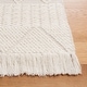 preview thumbnail 7 of 10, SAFAVIEH Handmade Natura Marinka Rustic Boho Fringe Wool Rug