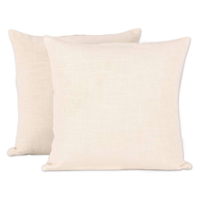 Handmade Playful Kitten cushion covers (India)