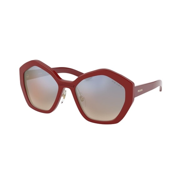 Prada PR 08XS 539716 55 Red Woman Irregular Sunglasses. Opens flyout.