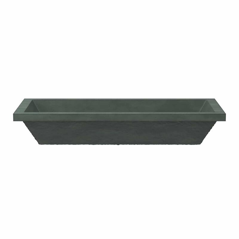 Arcata NativeStone drop-in Rectangular Bathroom Sink