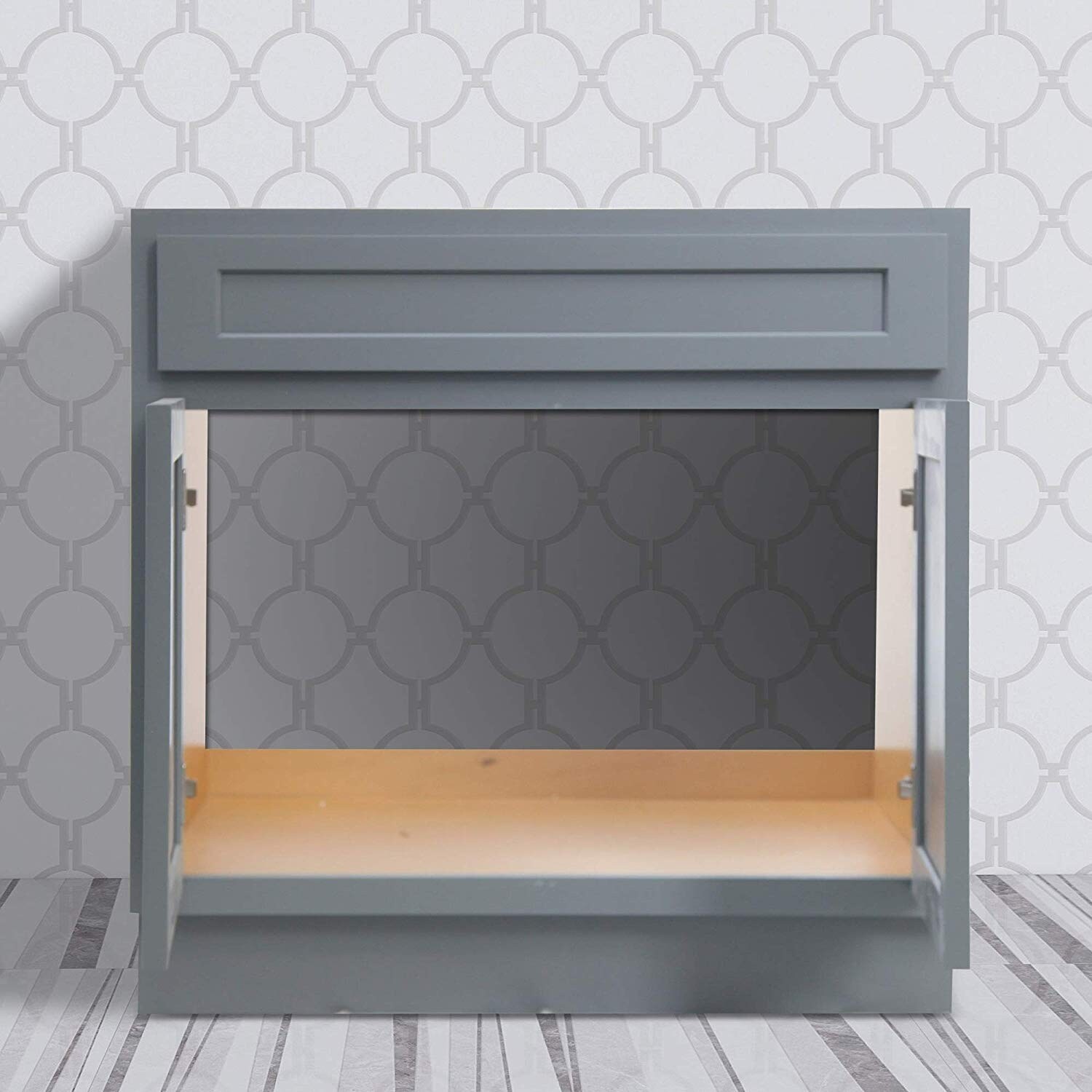 Shop Vanity Art 33 Inch Single Sink Bathroom Vanity Cabinet On Sale Overstock 16150642 Brown