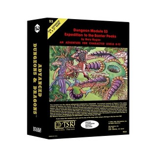 Dungeons & Dragons Classic Module Dice Set: Expedition to the Barrier ...