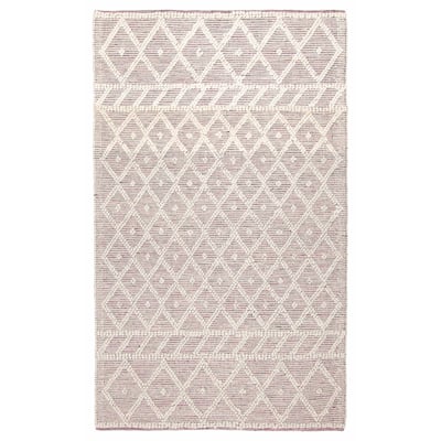 ECARPETGALLERY Braid weave Sienna Grey Wool Rug - 4'11 x 8'1