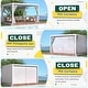 preview thumbnail 125 of 188, EROMMY Outdoor Louvered Pergola Gazebo with Adjustable Aluminum Rainproof Roof