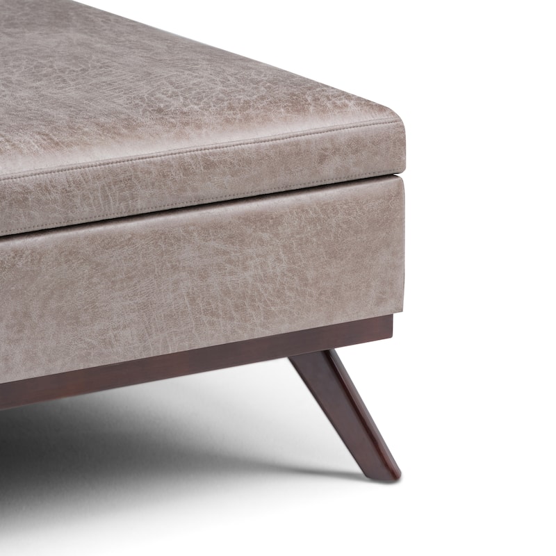 WYNDENHALL Ethan Mid Century Modern Table Ottoman