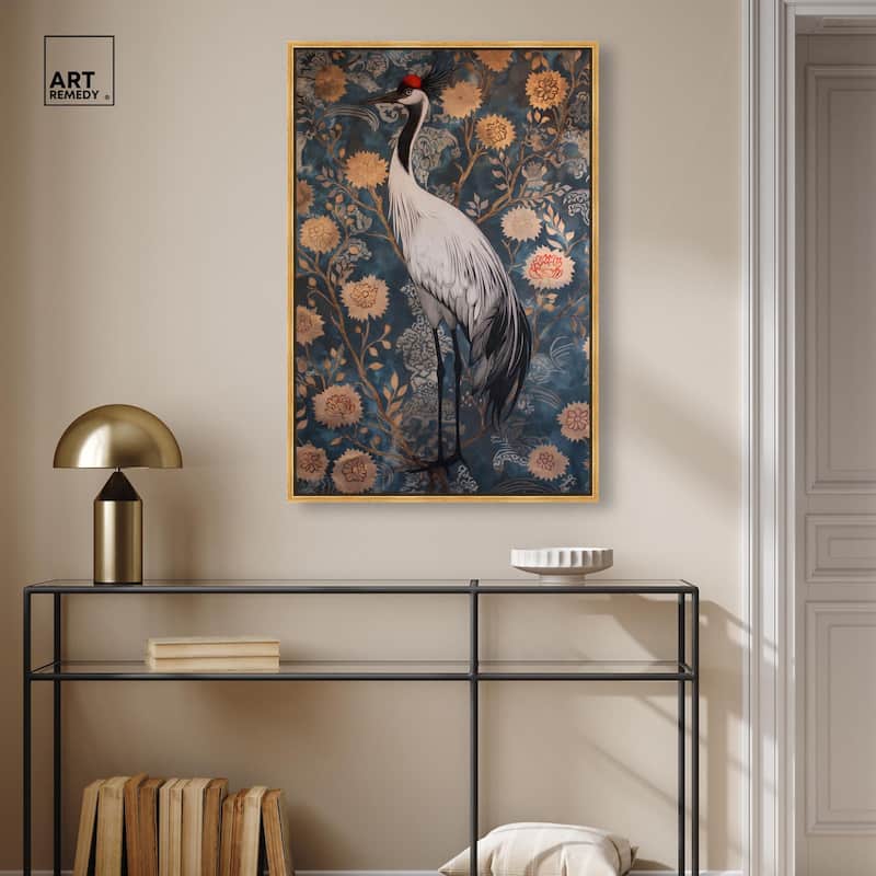 Botanical Bird II Canvas by Art Remedy