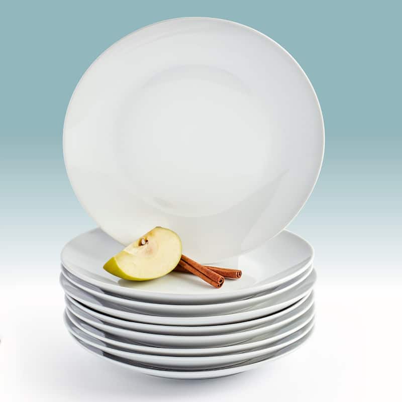 Tabletops Unlimited 8pc - 8" Round Salad Plates Value Pack
