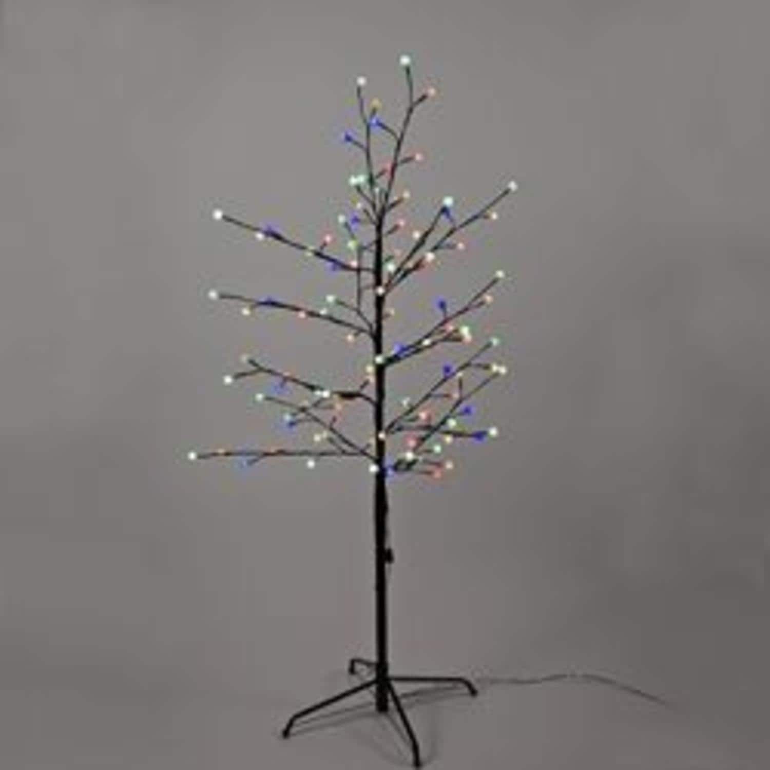4' LED Pre-Lit Brown Gumball Artificial Christmas Twig Tree- Multicolored  Twinkle Lights - multi - Bed Bath u0026 Beyond - 22619775