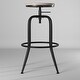 preview thumbnail 1 of 23, Carbon Loft Sofia Swivel Bar or Counter Height Stool (Set of 2)