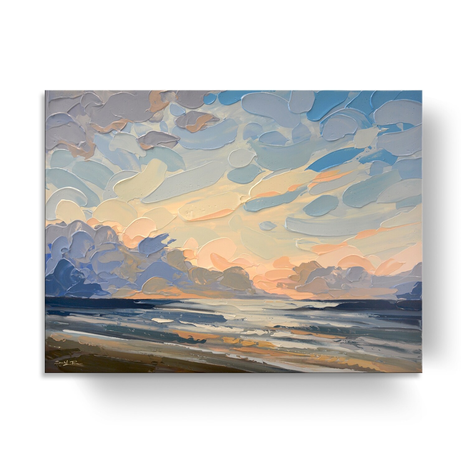 Shop Symphony Playa Scenic Coastal Canvas Wall Art By Sarah