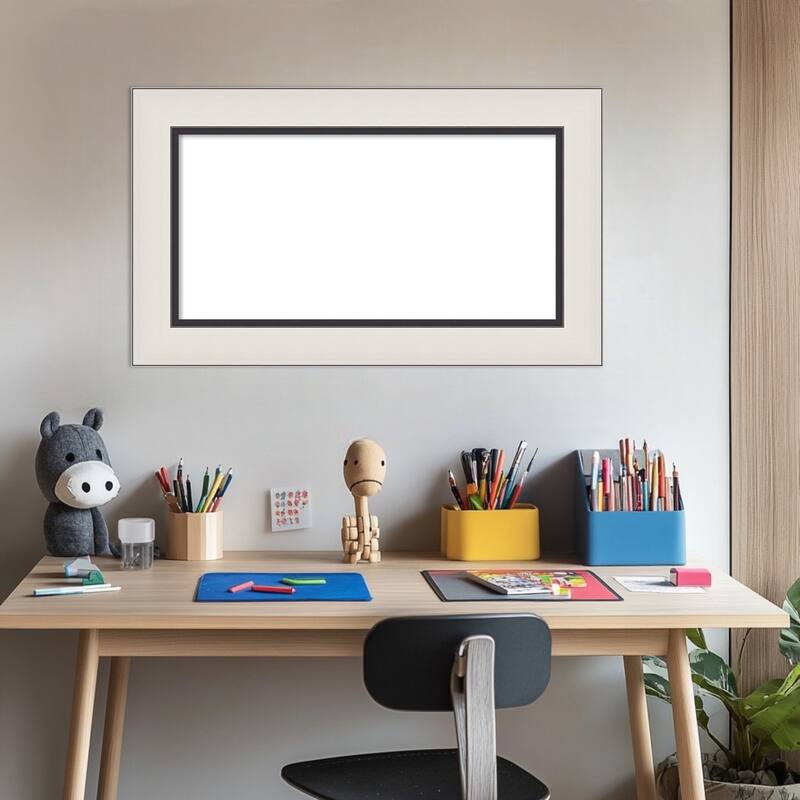 Ellie Framed Dry Erase Magnetic Board