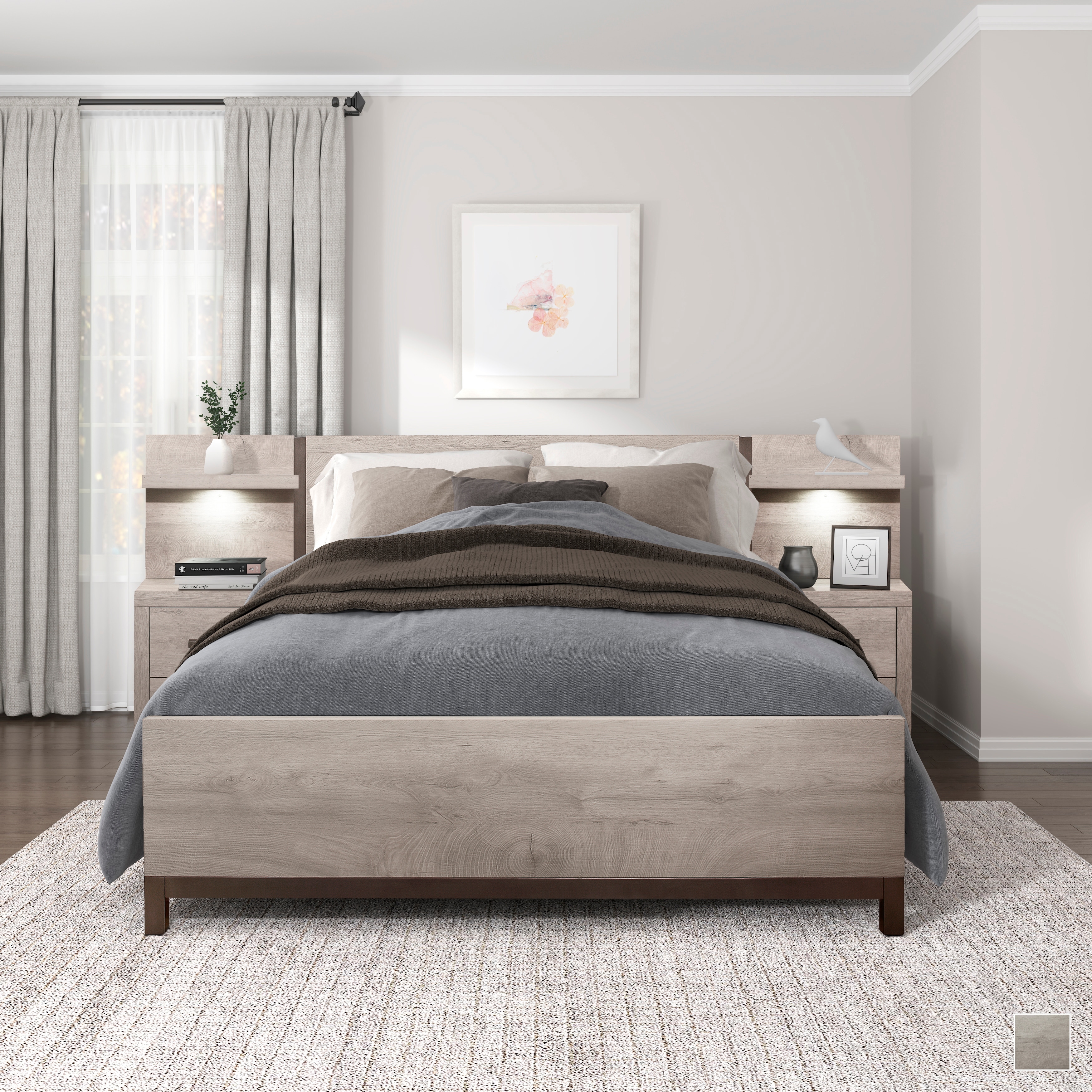 Fremont & Park Lufkin 3-Piece Bedroom Set