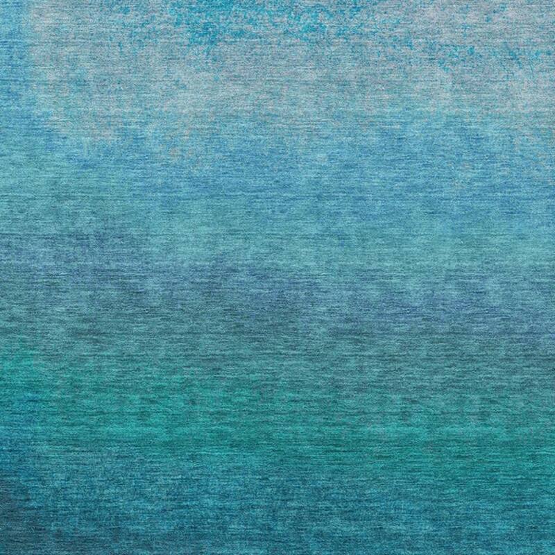 HomeRoots Ombre Transitional Rectangle Outdoor Rug