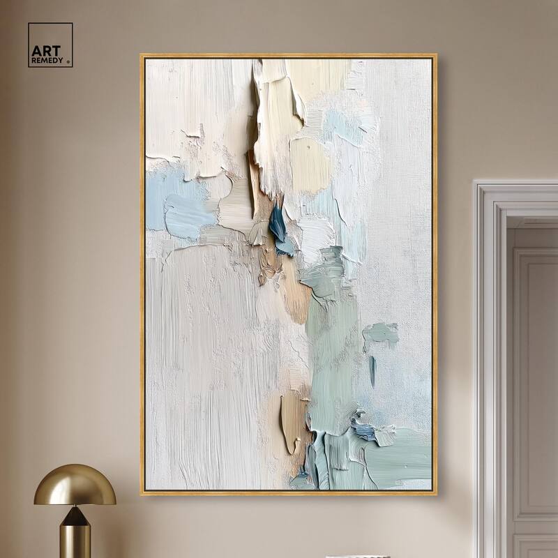 Impasto Intervals III Canvas by Art Remedy