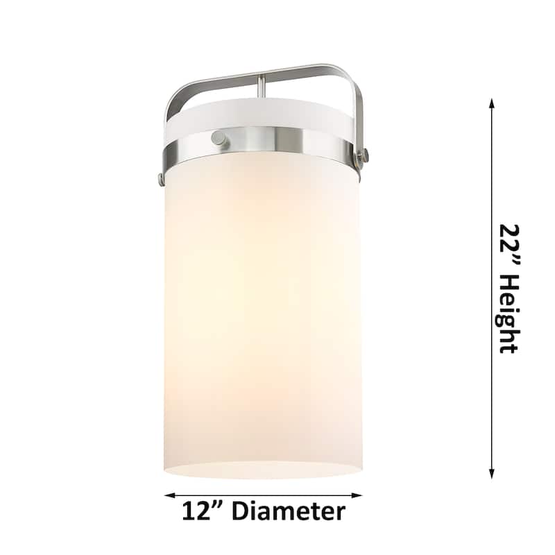 Innovations Lighting Pilaster - 4 Light 12" Stem Hung Pendant