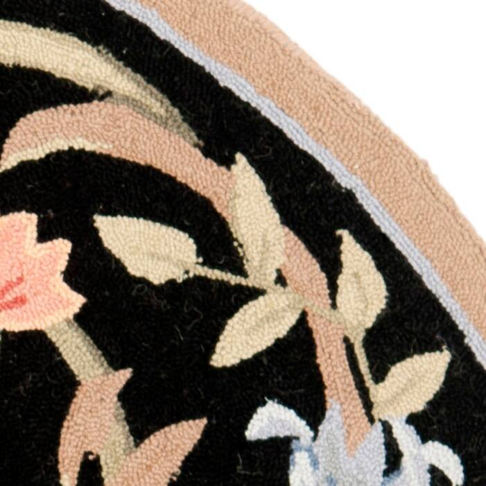 SAFAVIEH Handmade Chelsea Hali French Country Floral Scroll Wool Rug