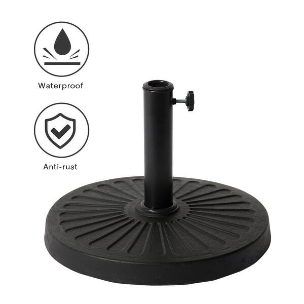 Shop Black Friday Deals On Amarantos 26 5lbs Patio Umbrella Base Free Standing Heavy Duty Umbrella Base Overstock 32019378
