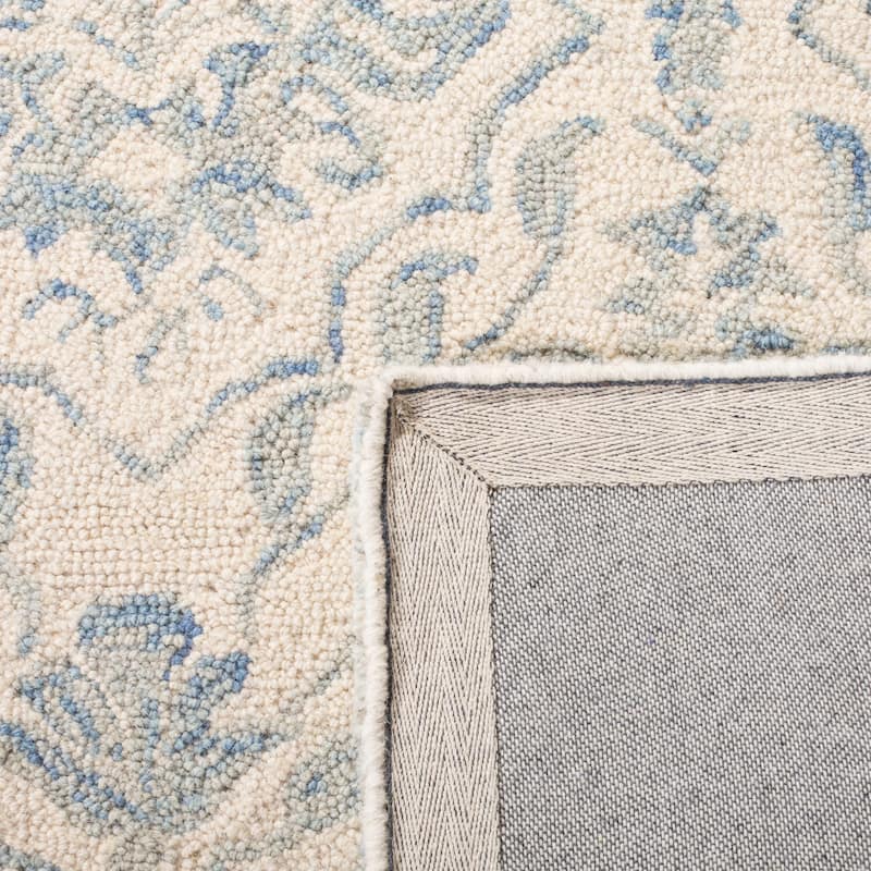 SAFAVIEH Handmade Dip Dye Nicki Floral Wool Rug