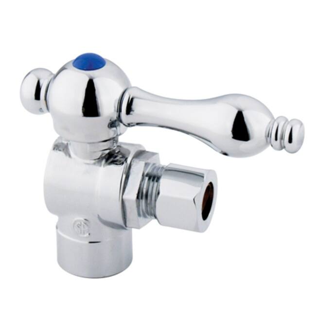 Kingston Brass Vintage Angle Stop with 1/2 Inch Sweat, 3/8 Inch OD