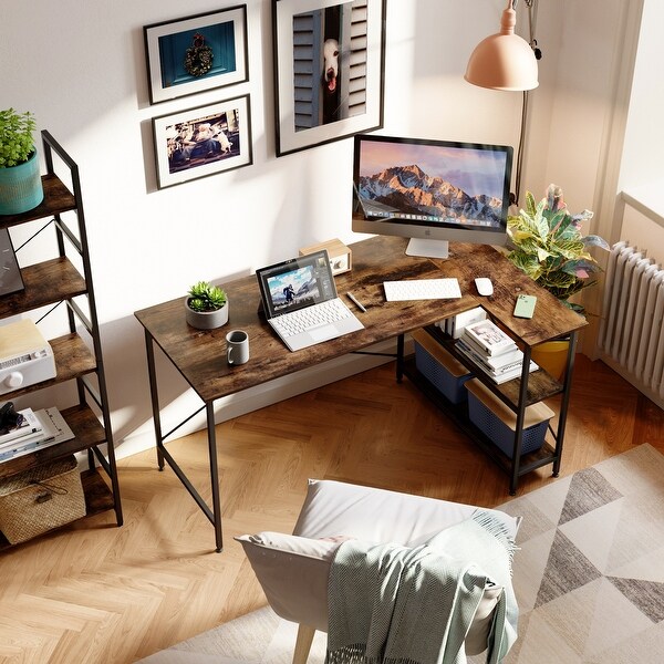 L shaped desk bed bath and beyond sale