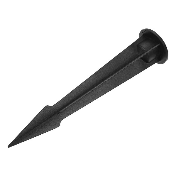 Floodlight Ground Stake 1.57x8.57 Inch Spikes for LED Flood Light Aluminum Black Bed Bath Beyond 37358555