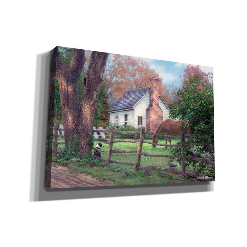 Cortesi Home 'Where Time Moves Slower' by Chuck Pinson, Canvas Wall Art