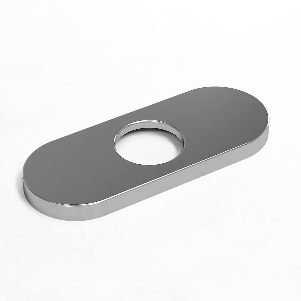 VIGO 5.5" L Bathroom Deck Plate in Brushed Nickel