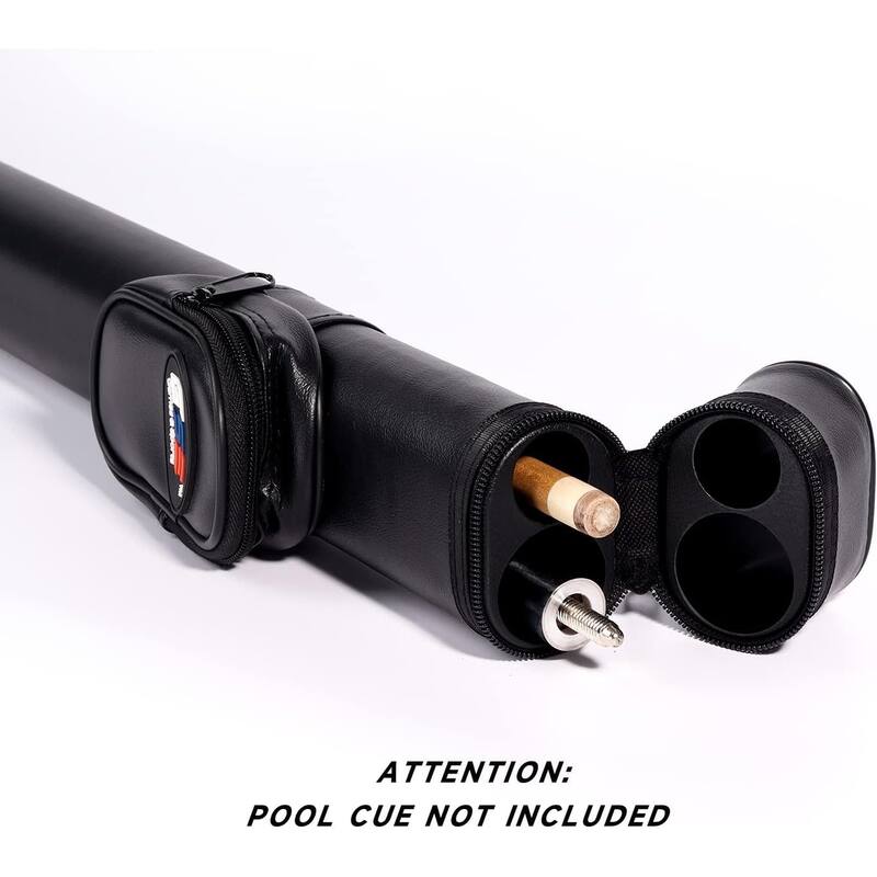 GSE™ 1x1 Deluxe Hard Billiard Pool Cue Stick Carrying Case, Billiard Cue Case Holds 1 Butts/1 Shafts (7 Colors)