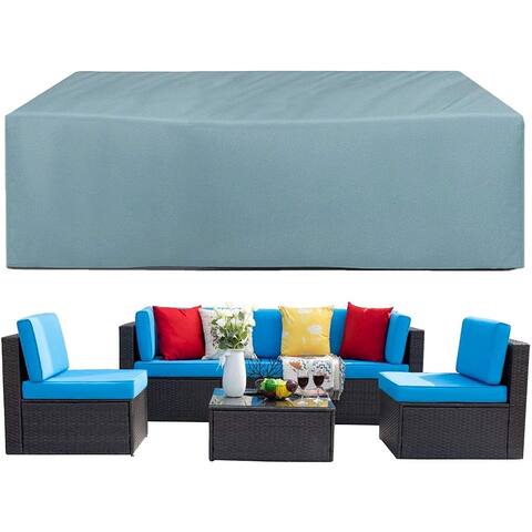 Patio Furniture Set Cover Waterproof Patio Covers for Sectional Couch