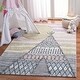preview thumbnail 2 of 9, SAFAVIEH Carousel Kids Zheng Boho Rug 3'3" x 5'3" - Grey/Pink