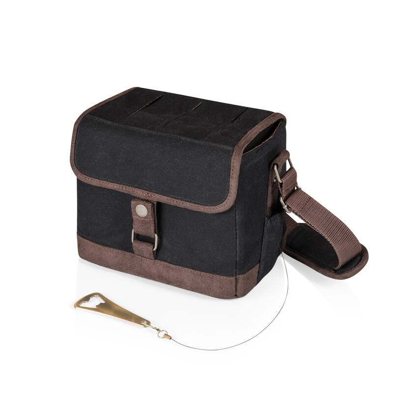 Picnic Time Legacy Beer Caddy Cooler Tote with Opener - N/A