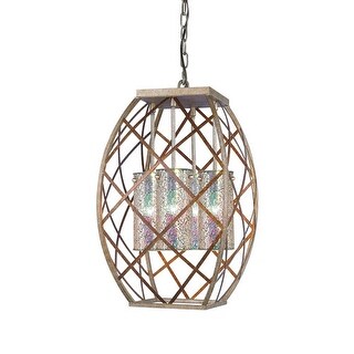 White Iridescent Contemporary Mini Pendant Light ...