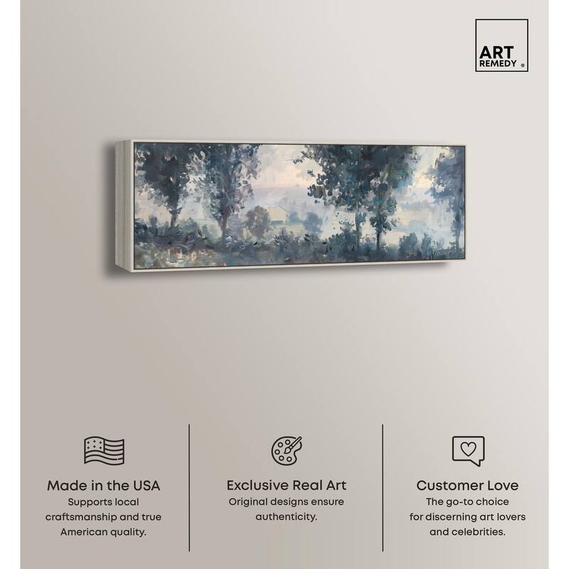 Early Morning Panoramic Canvas by Art Remedy