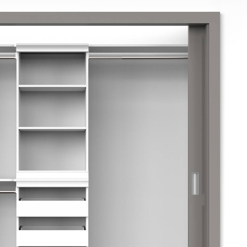 ClosetMaid Modular Storage Top Shelf & Hang Rod Kit