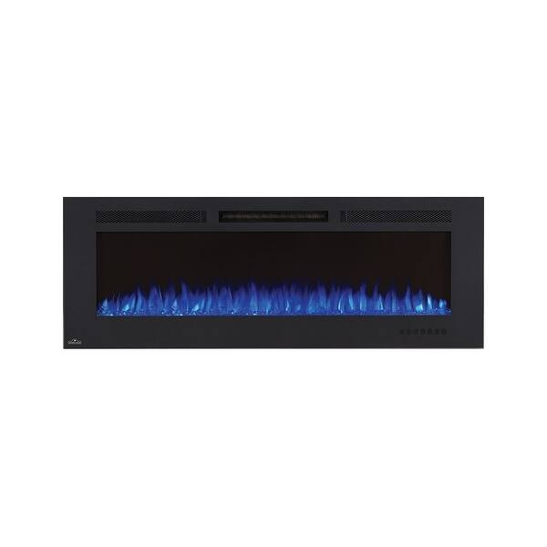Shop Napoleon Nefl60fh Mt 5000 Btu 60 Wide Wall Mounted Electric Fireplace Black Overstock 23092812