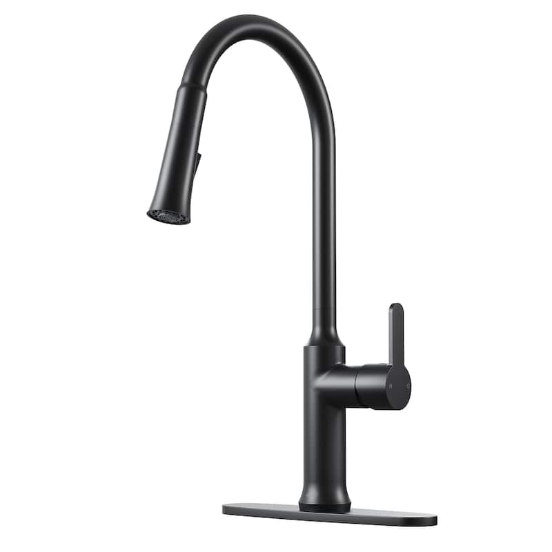 Single Handle Pull Down Sprayer Kitchen Faucet
