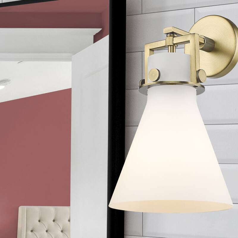 Innovations Lighting Newton Cone - 1 Light 8" Wall-Mounted Sconce