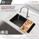 preview thumbnail 26 of 54, STYLISH Kitchen Sink Faucet Single Handle Pull Down Dual Mode Stainless Steel Polished