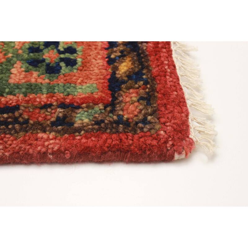 ECARPETGALLERY Hand-knotted Jules Serapi Red Wool Rug - 5'0 x 8'0
