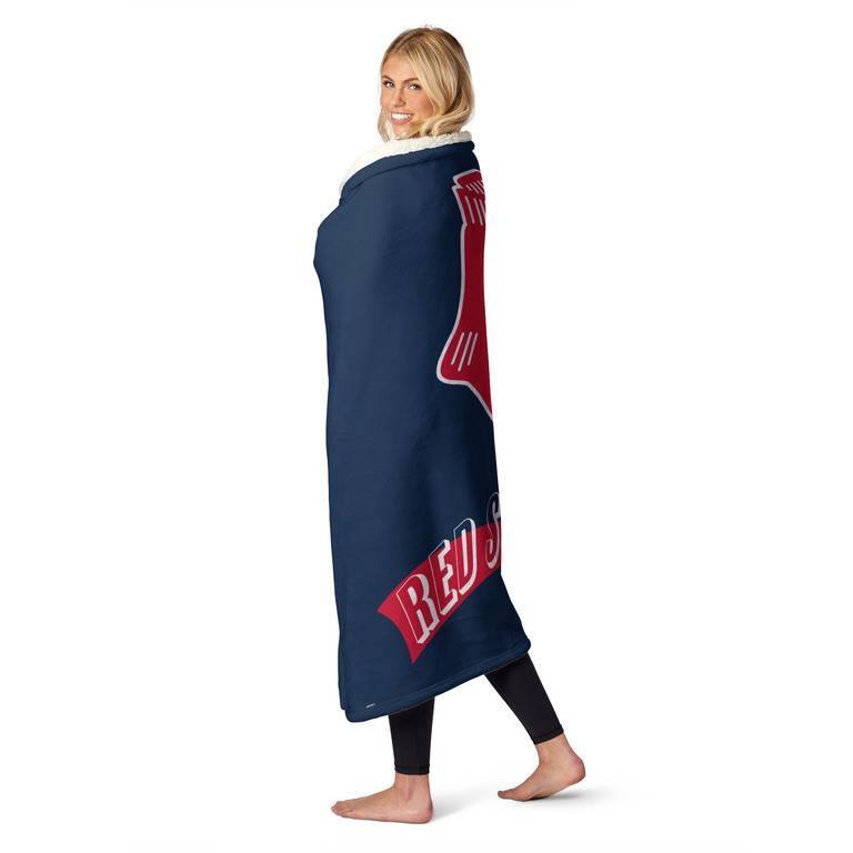 MLB CC Throwback Silk Touch Sherpa Throw Blanket