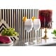 preview thumbnail 2 of 4, Majestic Gifts Inc. Glass Water/ Wine Goblets - Opal - 18 Oz - Set/6