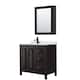 Option Dark Espresso / Giotto Quartz Top / Matte Black