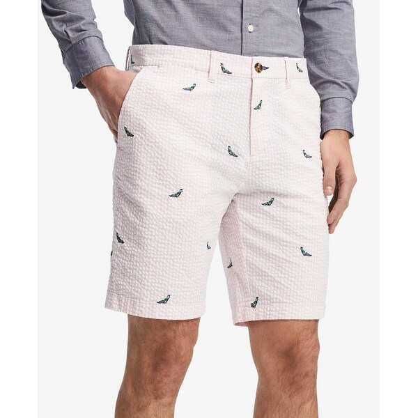 mens pink dress shorts