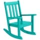 preview thumbnail 3 of 63, Laguna Kids Outdoor Poly Rocking Chair with Side Table 3-Piece Set